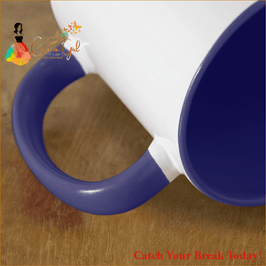 Catch A Break Contrast Coffee Mug - Contrast Coffee Mug | 