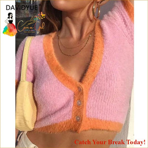 Catch A Break Crop Cardigan - Clothing