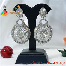 Load image into Gallery viewer, Catch A Break Crystal Earrings - E326-3 - jewelry