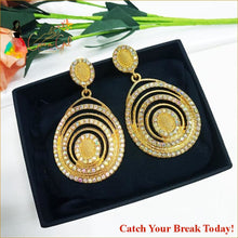 Load image into Gallery viewer, Catch A Break Crystal Earrings - no.4 - jewelry