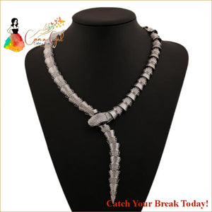 Catch A Break Drop Necklace - Ancient silver 2 - jewelry