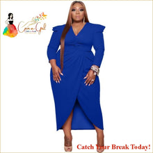 Load image into Gallery viewer, Catch A Break Elegant Party Dress - Blue / XXL - Clothing