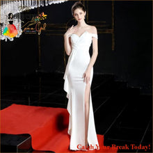 Load image into Gallery viewer, Catch A Break Elegant Prom Dresses - ivory / 2 - Clothing