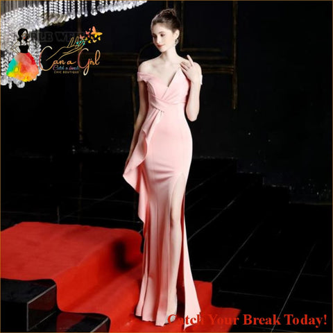 Catch A Break Elegant Prom Dresses - pink / 6 - Clothing