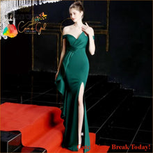 Load image into Gallery viewer, Catch A Break Elegant Prom Dresses - green / 12 - Clothing