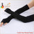 Catch A Break Fashion Gloves - black / length-52cm - 