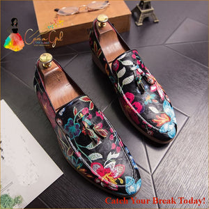 Catch A Break Fashion Loafers Leather Classic - shoes