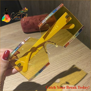 Catch A Break Favorite Sunglasses - yellow - accessories