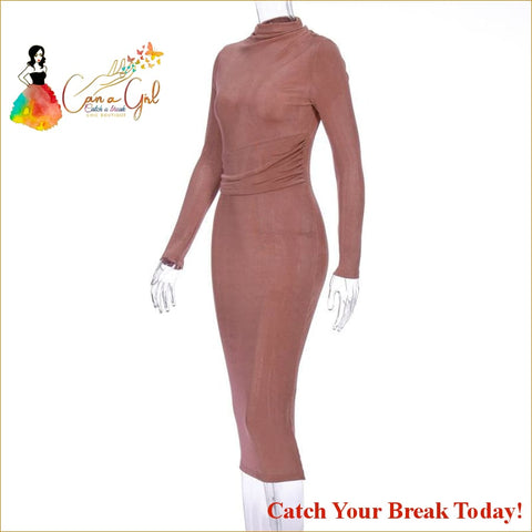 Catch A Break Femme Autumn Dress - Clothing