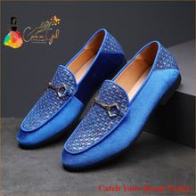 Load image into Gallery viewer, Catch A Break Formal Suede Shoes - black blue / 10 - shoes