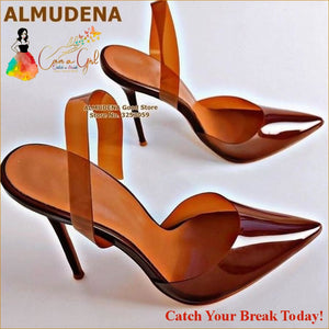 Catch A Break Fuchsia Pink High Heel Shoes - brown / 42 - 