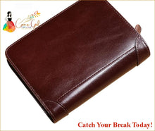 Load image into Gallery viewer, Catch A Break Genuine Leather Wallet - For Men