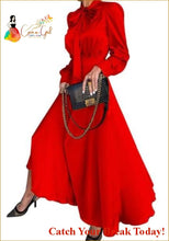 Load image into Gallery viewer, Catch A Break Goddess Chiffon Dress - Red / M / China - 