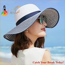 Load image into Gallery viewer, Catch A Break Hepburn Beach Hat - Swimwear