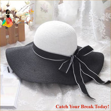 Load image into Gallery viewer, Catch A Break Hepburn Beach Hat - 5 / About 56-58cm - 