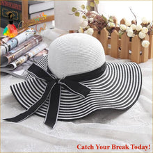 Load image into Gallery viewer, Catch A Break Hepburn Beach Hat - Swimwear