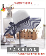 Load image into Gallery viewer, Catch A Break Hepburn Beach Hat - Swimwear