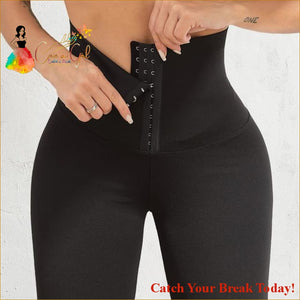 Catch A Break High Waist Leggings - black / XL - Clothing