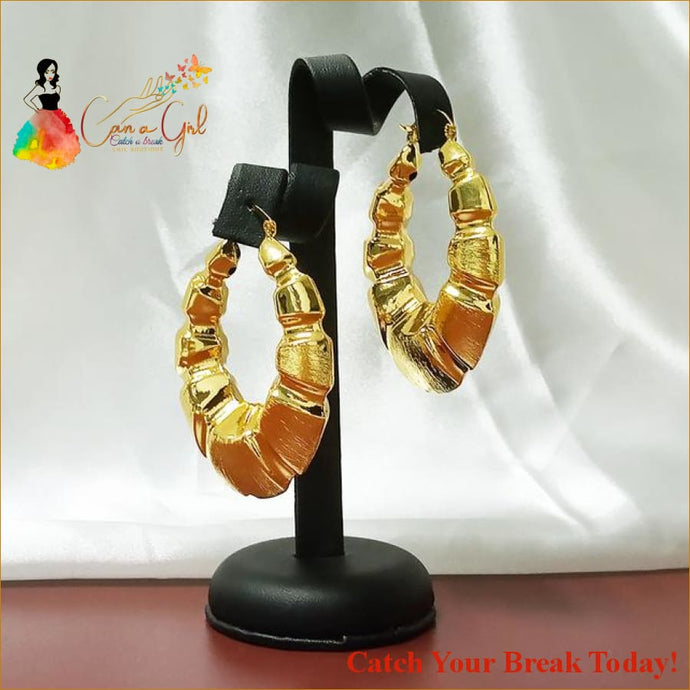 Catch A Break Hoop Earrings - jewelry