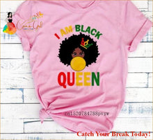Load image into Gallery viewer, Catch A Break I Am A Strong Melanin T-shirt - Clothing