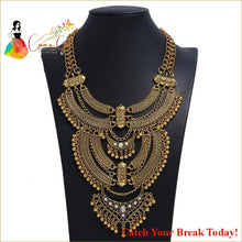 Load image into Gallery viewer, Catch A Break I see Your Statement Boho Neckalce - Ancient 