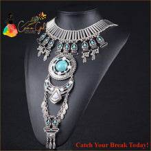 Load image into Gallery viewer, Catch A Break I see Your Statement Boho Neckalce - jewelry
