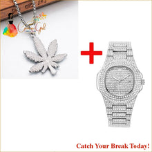 Load image into Gallery viewer, Catch A Break Iced Out Watch - 02 - Jewelry