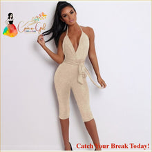 Load image into Gallery viewer, Catch A Break Jumpsuit Solid Colored M L XL - Gold / S - 