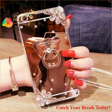 Load image into Gallery viewer, Catch A Break Luxury Rhinestone Case Cover - For iphone 5S 