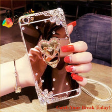 Load image into Gallery viewer, Catch A Break Luxury Rhinestone Case Cover - For iphone 6 6S