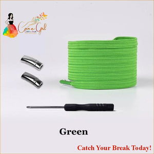Catch A Break Magnetic Shoelace - Green / United States - 