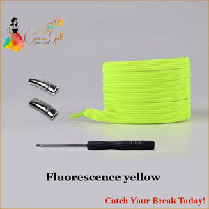 Catch A Break Magnetic Shoelace - Fluorescence yellow / 