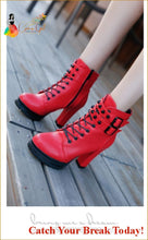 Load image into Gallery viewer, Catch A Break Me Up Motorcycle Boots - Shoes