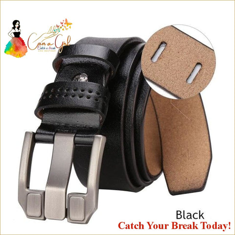 Catch A Break Men Belt Leather Vintage - N71018-2BM / China 
