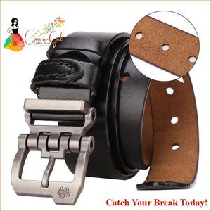 Catch A Break Men Belt Leather Vintage - Mens Belt