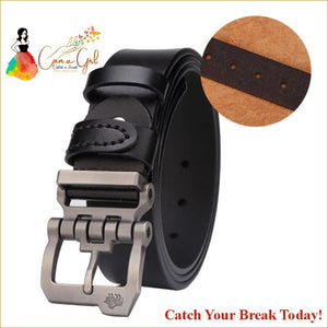 Catch A Break Men Belt Leather Vintage - N71223-1B / China /
