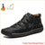 Catch A Break Men Leather Casual Shoes - 9926-Black / 5.5 - 