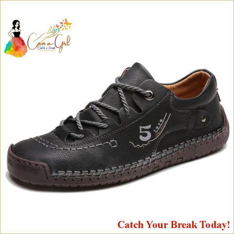 Catch A Break Men Leather Casual Shoes - For Men