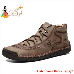 Catch A Break Men Leather Casual Shoes - For Men