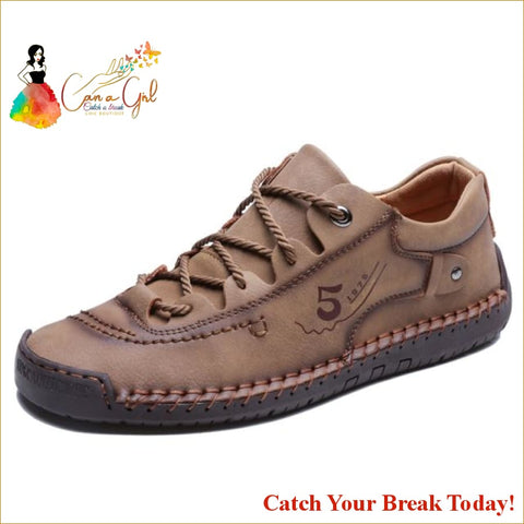 Catch A Break Men Leather Casual Shoes - For Men