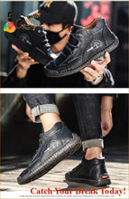 Load image into Gallery viewer, Catch A Break Men Leather Casual Shoes - For Men