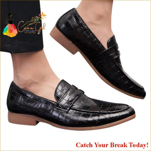 Catch A Break Men Loafers Shoes - Black / 10 / United States