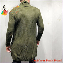 Load image into Gallery viewer, Catch A Break Men Long Style Sweater - clothing