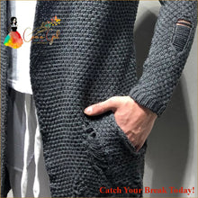Load image into Gallery viewer, Catch A Break Men Long Style Sweater - clothing