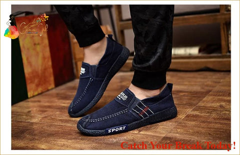 Catch A Break Mens Canvas Shoes Waterproof Shoes - For Men