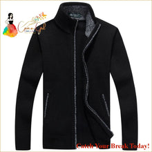 Load image into Gallery viewer, Catch A Break Men’s Cashmere Sweater - Black / XXL - 