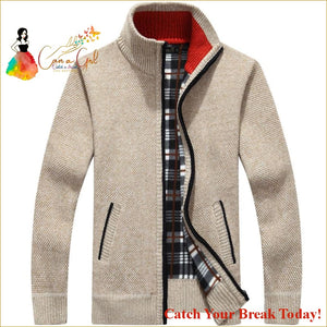 Catch A Break Men’s Cashmere Sweater - clothing