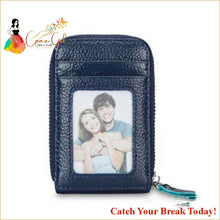 Load image into Gallery viewer, Catch A Break Men’s Leather Wallet And Credit Card Holder - 