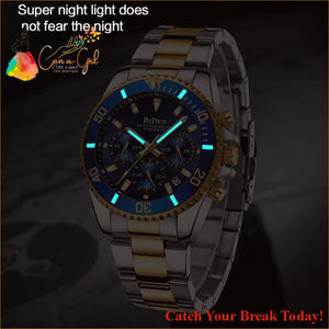 Catch A Break Mens Waterproof Chronograph Wristwatch - 