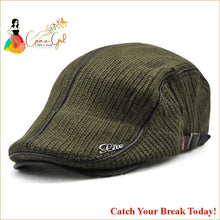 Load image into Gallery viewer, Catch A Break Men’s Winter Cap - army green - For Men